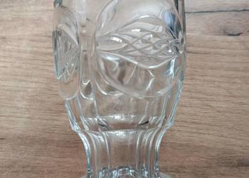 Kryształowy stary kielich puchar ,wazon grawer