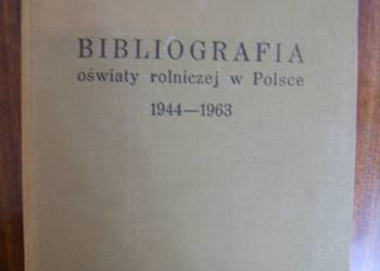 Bartecki Wieczorek - Bibliografia oświaty rolniczej w Polsce