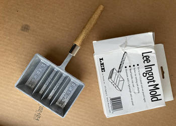 Lee Ingot Mold. Forma do odlewania sztabek ołowianych