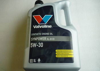 Olej VALVOLINE SYNPOWER XL-III C3 5W30 5L (VW 504 00/507 00)