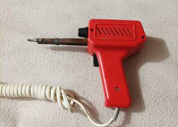 Polska lutownica transformatorowa EXA 75W z czasów PRL Polska lutownica transformatorowa EXA 75W z czasów PRL