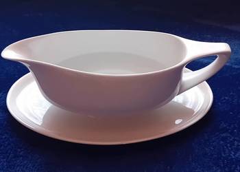 Biała sosjerka Rosenthal Donatello, sygnatura Selb Bavaria z 1923 r.