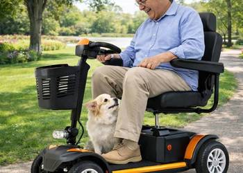 NOWY skuter inwalidzki elektryczny ECO MINI rozkładany do auta KOMPAKT