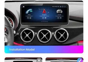 Radio Android 12 Mercedes W176 / GLA X156 / CLA C117