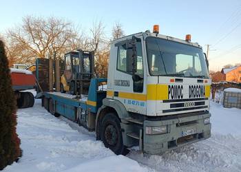 Iveco pomoc drogowa niski przebieg, najazdy hydrauliczne