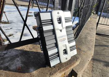 Wzmacniacz samochodowy 2 kanałowy Kenwood KAC-5201, Wysyłka darmowa