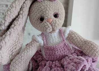 Króliczek miś handmade DOSTĘPNY OD RĘKI
