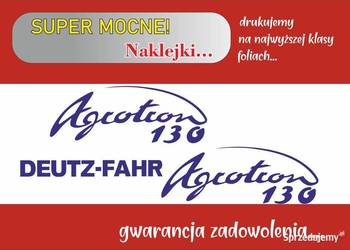 naklejki deutz agrotron 130