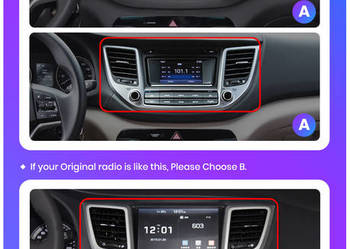 Radio Android 12 Tucson 3 Hyundai IX35 15-18r gps wifi 2GB