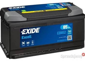Akumulator Exide Excell 85Ah 760A - SOSNOWIEC