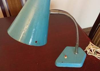 Stara Zabytkowa Lampa Lampka Biurkowa Ciezka Stan BDB