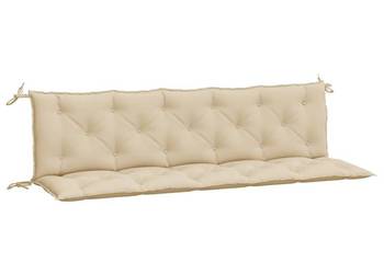 vidaXL Poduszki na ławkę ogrodową, 2 szt., beżowa(SKU:361719)