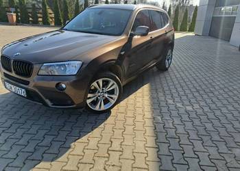 BMW X3 X -DRIVE skrzynia automatyczna klimatyzacja alufelgi panorama led
