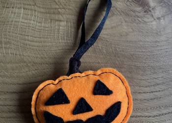 Dekoracja jesienna dynia halloween