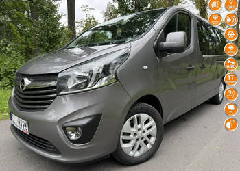 Opel Vivaro 1.6 CDTI 145 KM Led Navi Alu17 Polski Salon 9-osób Klima x2 VA…