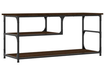 Szafka pod telewizor brązowy dąb 103x38x465 cm WM-831827