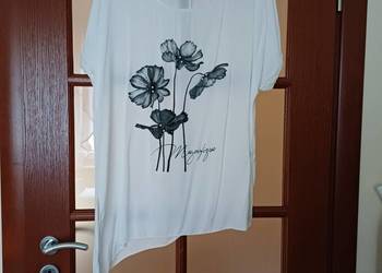 Bluzka damska biała letnia