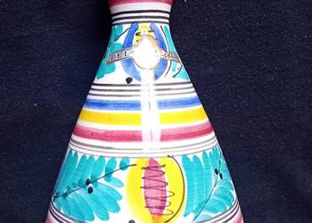 Ręcznie malowany wazon ceramiczny Edel Keramik - Miemcy, druga polowa XXw.