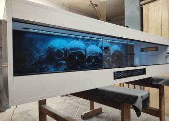 Terrarium LED pyton siatkowy teju agama gekon żółw