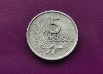 Moneta z PRL-u 5 groszy 1970 - Piękny i rzadki !