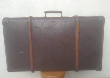 Przedwojenna  waliza-kufer  HARTPLATTE ORIGINAL