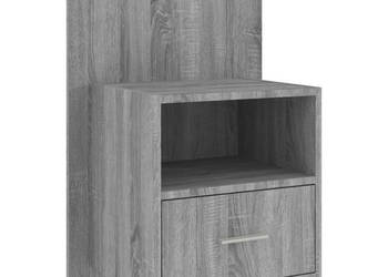 Wisząca szafka nocna szary dąb sonoma WM-816966