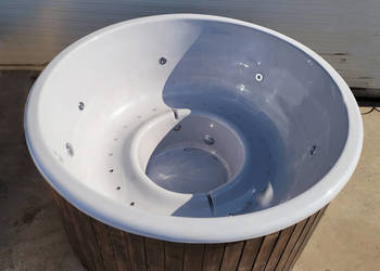 BALII OGRODOWE 6os całoroczne jakuzzi, wanna spa, piec inox