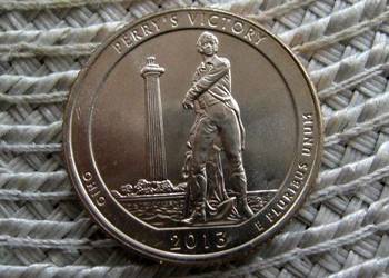 USA 25 Cent 2013r - P - Parki USA - PERRYS VIKTORY