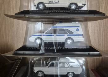 Kultowe  PRL, 1/43, star, milicja, uaz, fiat, hydromil, jelcz, carabinieri