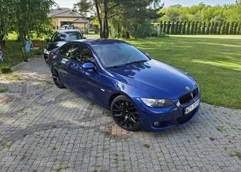 BMW 335i E92 N54 400 KM | 2x M Pakiet | Le Mans Blue | Czerwone Skóry