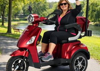 RATY 0% Skuter inwalidzki elektryczny 25 km/h automat hamulce TERENOWY