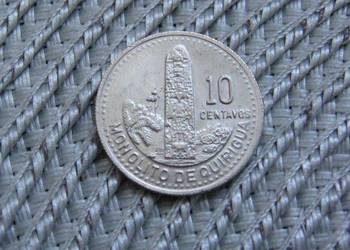 Gwatemala 10 Centavo 1991r - Ładna