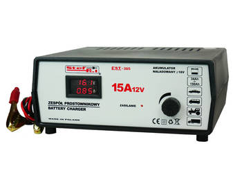 Prostownik STEF-POL EST-305 12V/15A