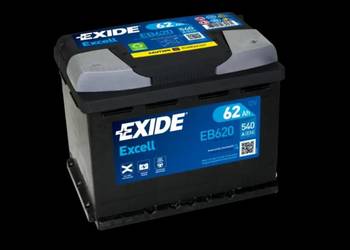 Akumulator 62Ah 540A Exide Excell