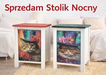 Nocne szafki, stylizowane, piękne