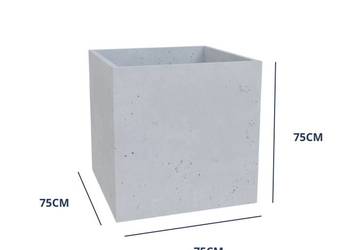 DONICA Betonowa 75x75x75cm Na Kwiaty