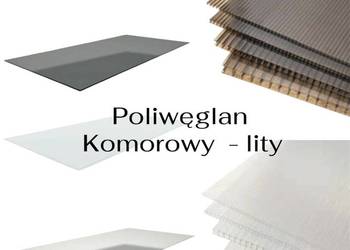 Poliwęglan komorowy lity na zadaszenia wysyłka cały kraj