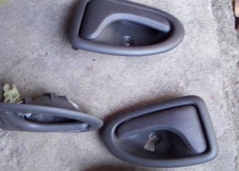 klamki wewnętrzne   lewe prawe renault scenic lift  czarne klamki wewnętrzne   lewe prawe renault scenic lift  czarne