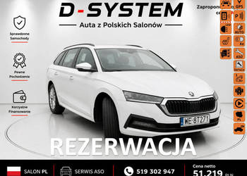 Škoda Octavia 2023 Tylko Salon Polska 1Właściciel ledy ASO lux stan 62,5 I…
