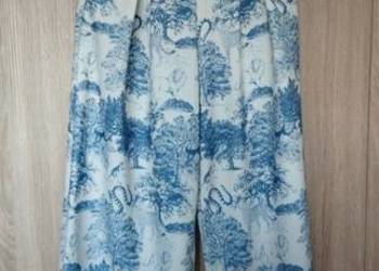 Spodnie długie animal print