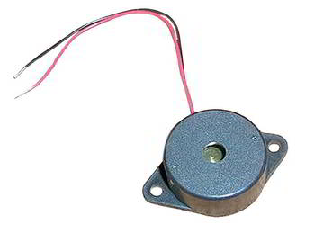 Sygnalizator piezoelektryczny fi 24x9,5mm 80dB