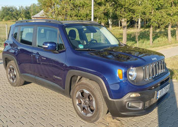 Jeep Renegade 1.4 benz 100500km bezwypadkowy z Niemiec ZAREJESTROWANY -FV …