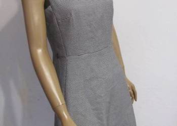 sukienka MANGO suit r. S 36 w pepitkę bez rękawów