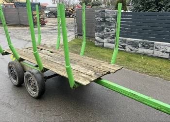 Przyczepka na drzewo do ciągnika lub quada