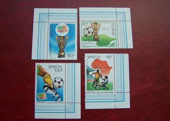 Senegal 1988 MNH Mi. 973/76 Sport Mistrzostwa Afryki w Piłce Senegal 1988 MNH Mi. 973/76 Sport Mistrzostwa Afryki w Piłce
