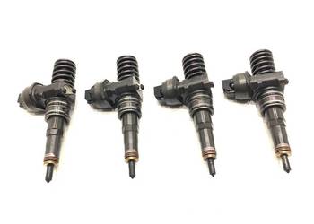 WTRYSKIWACZE KOMPLET VW GOLF V 38130073BN 1.9 105KM 07-09 WTRYSKI