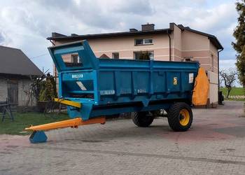 Rozrzutnik obornika Rolland Conic 10 ton+ burtą tylna w zestawie