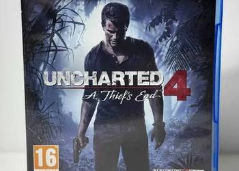 GRA UNCHARTED 4 KRES ZŁODZIEJA NA PS4 PLAYSTATION 4, POLSKA WERSJA NAPISY!