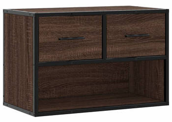 Szafka pod telewizor brązowy dąb 60x31x395 cm WM-848913