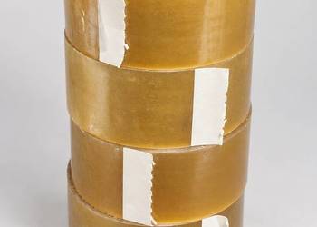 Cena za sztukę Tesa 4124 tasma klejaca 50 mm x 66 m morelowa nowa polecam w